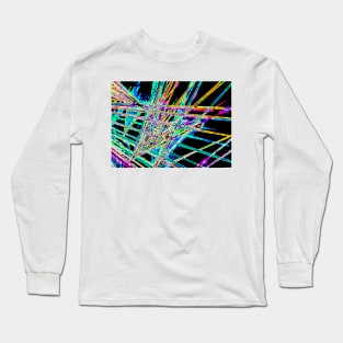 Neon Light Stream Long Sleeve T-Shirt